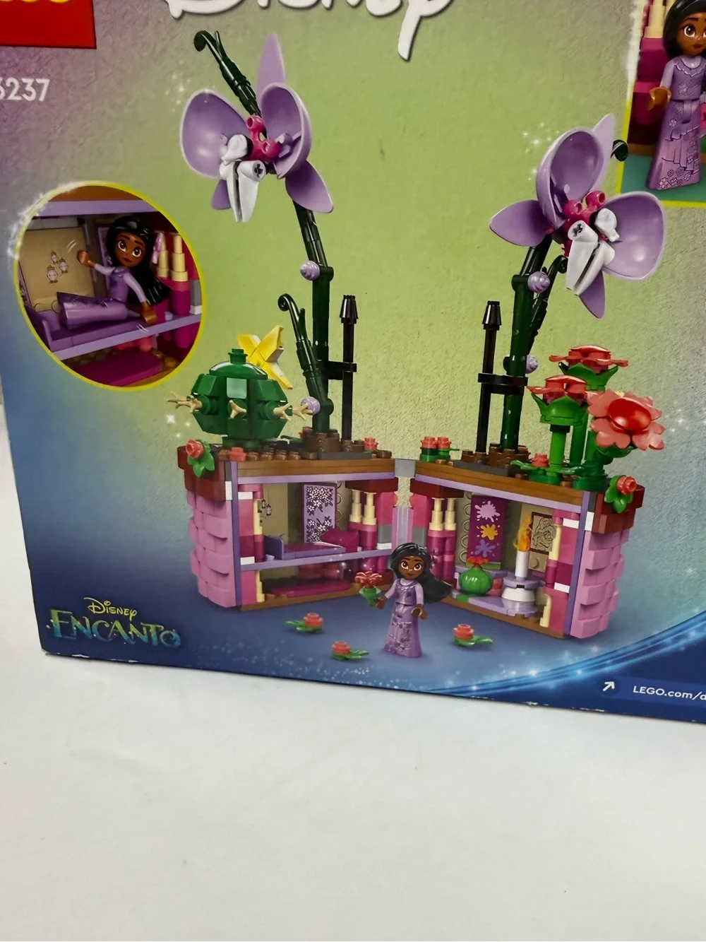 New! SET Lego Disney Encanto Pink and Purple Flower Tower Colorful Play Castle - Picture 4 of 5